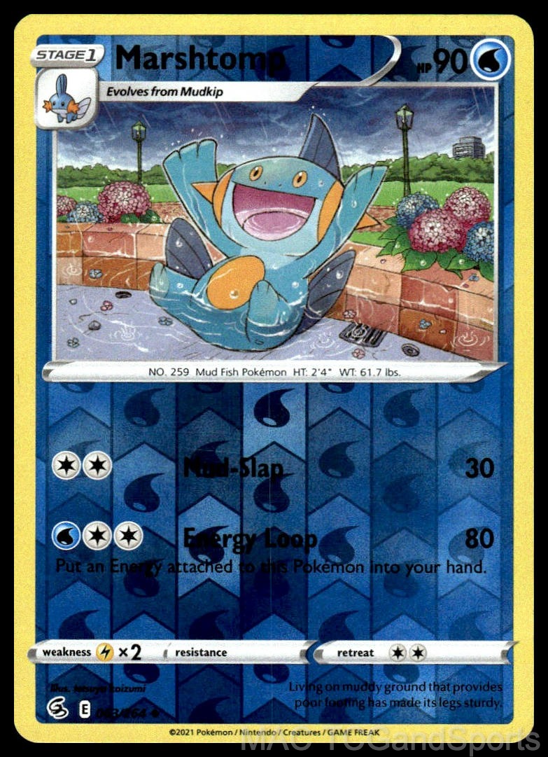 Marshtomp 063/264 Reverse Holo