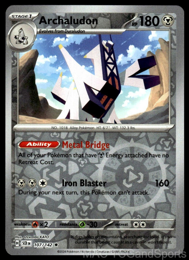 Archaludon 107/142 Reverse Holo