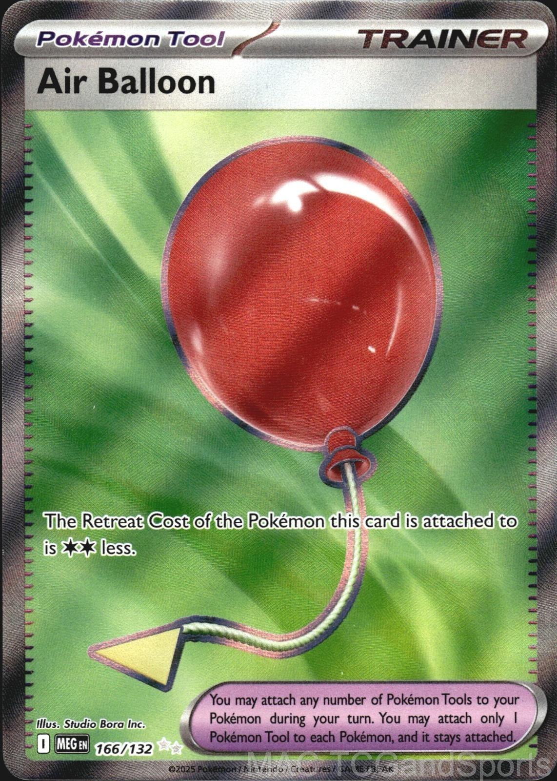 Air Balloon 166/132 Holo Mega Evolution Pokemon TCG NM