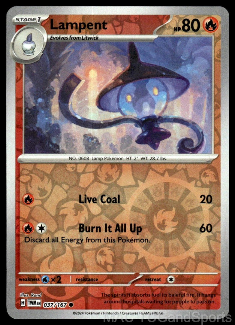 Lampent 037/167 Reverse Holo