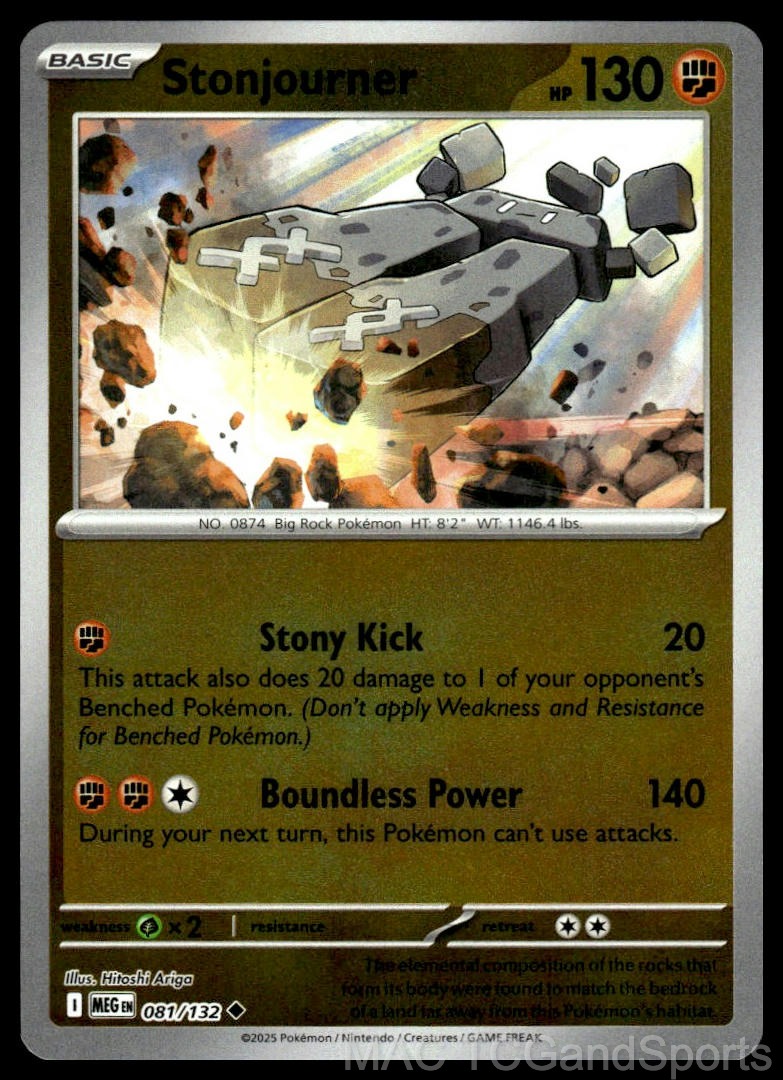Stonjourner 081/132 Reverse Holo