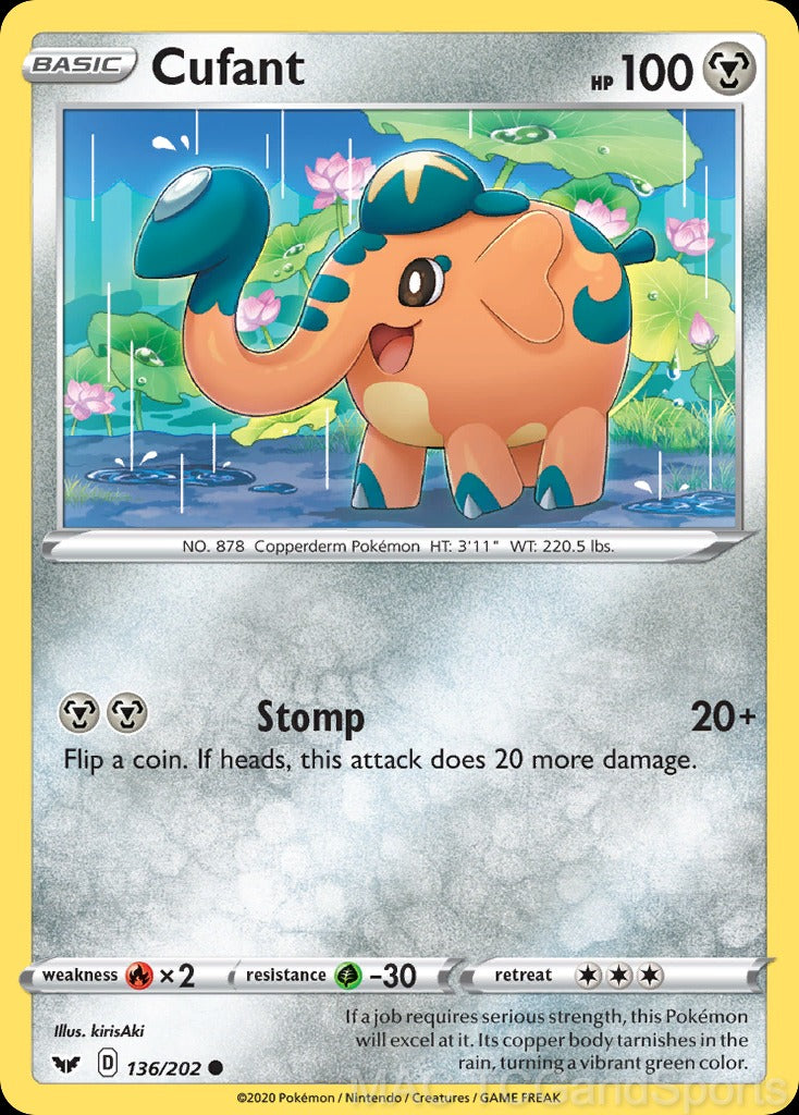 Cufant 136/202 Reverse Holo