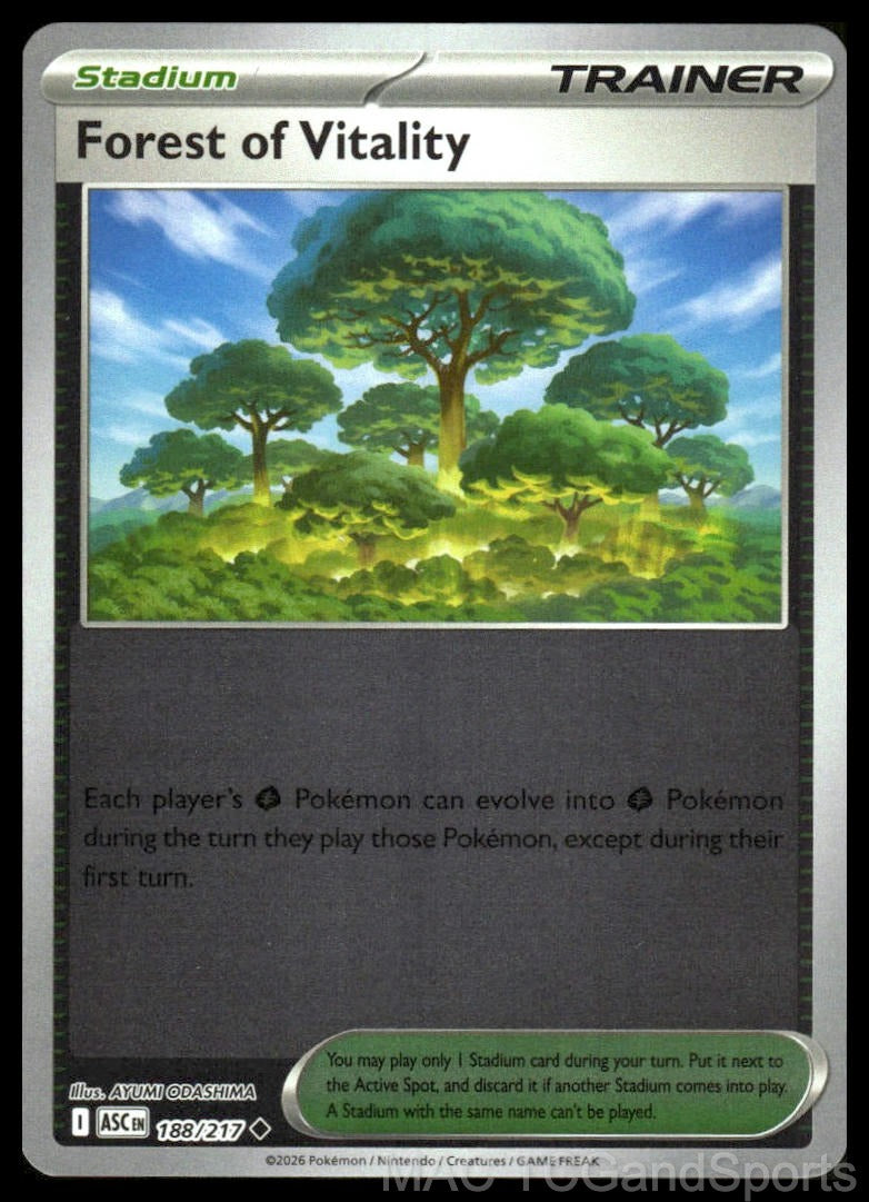 Forest of Vitality 188/217 Reverse Holo