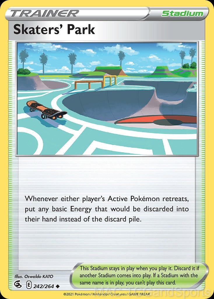 Skaters' Park 242/264 Reverse Holo