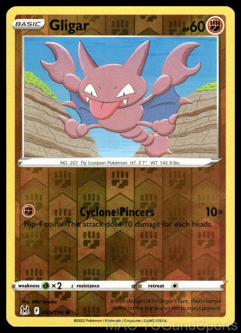 Gligar 095/196 Reverse Holo