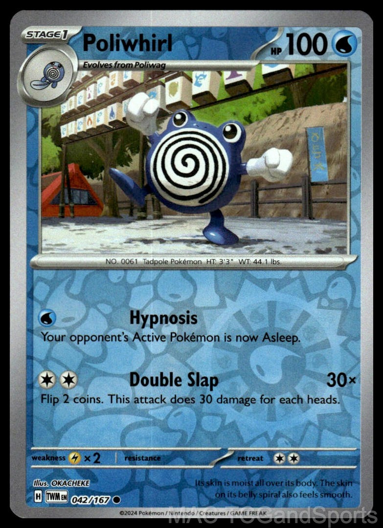 Poliwhirl 042/167 Reverse Holo