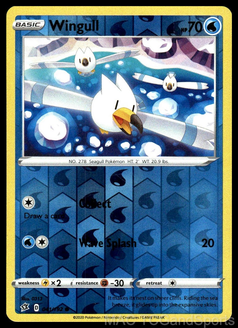 Wingull 041/192 Reverse Holo