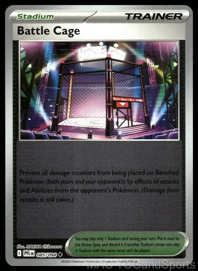 Battle Cage 085/094 Reverse Holo
