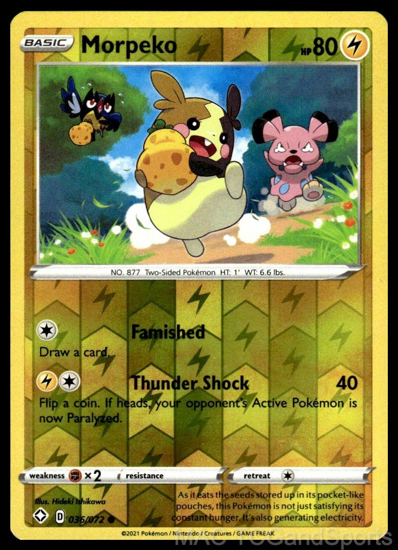 Morpeko 036/072 Reverse Holo