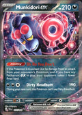 Munkidori ex 037/064 Holo Shrouded Fable Pokemon TCG NM