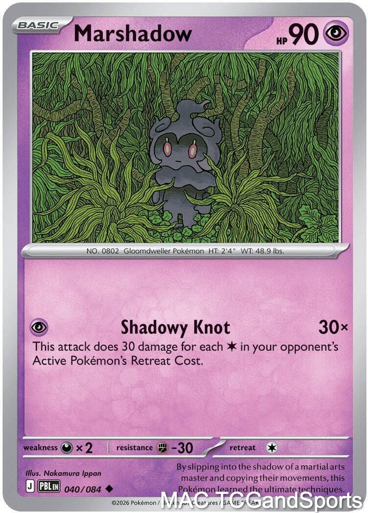 Marshadow 040/084 Reverse Holo