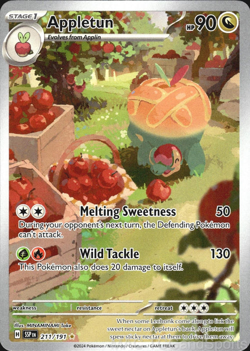 Appletun 211/191 Holo Surging Sparks Pokemon TCG NM