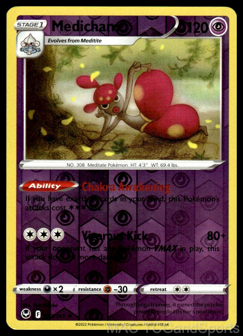 Medicham 073/195 Reverse Holo