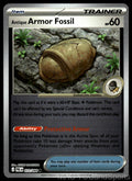 Antique Armor Fossil 072/084 Reverse Holo