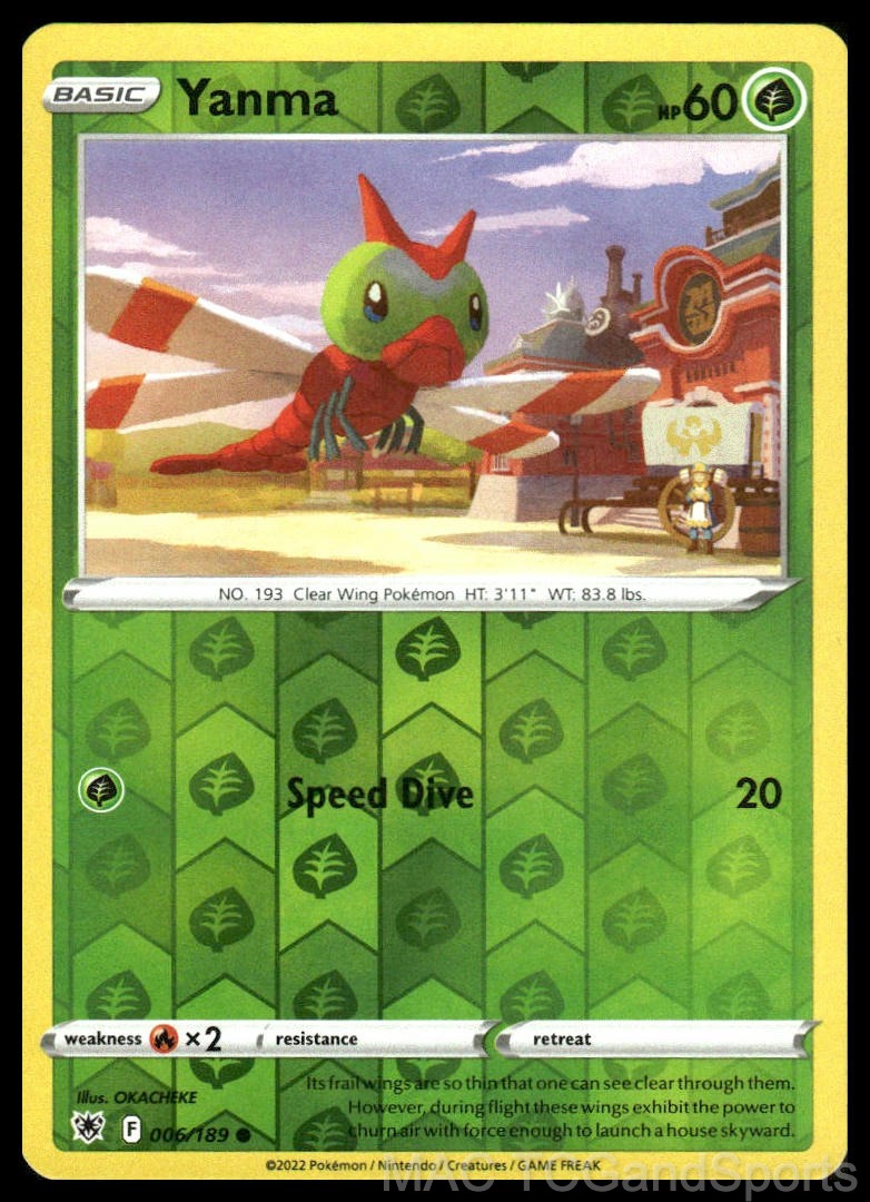 Yanma 006/189 Reverse Holo