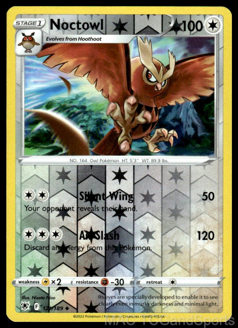 Noctowl 121/189 Reverse Holo