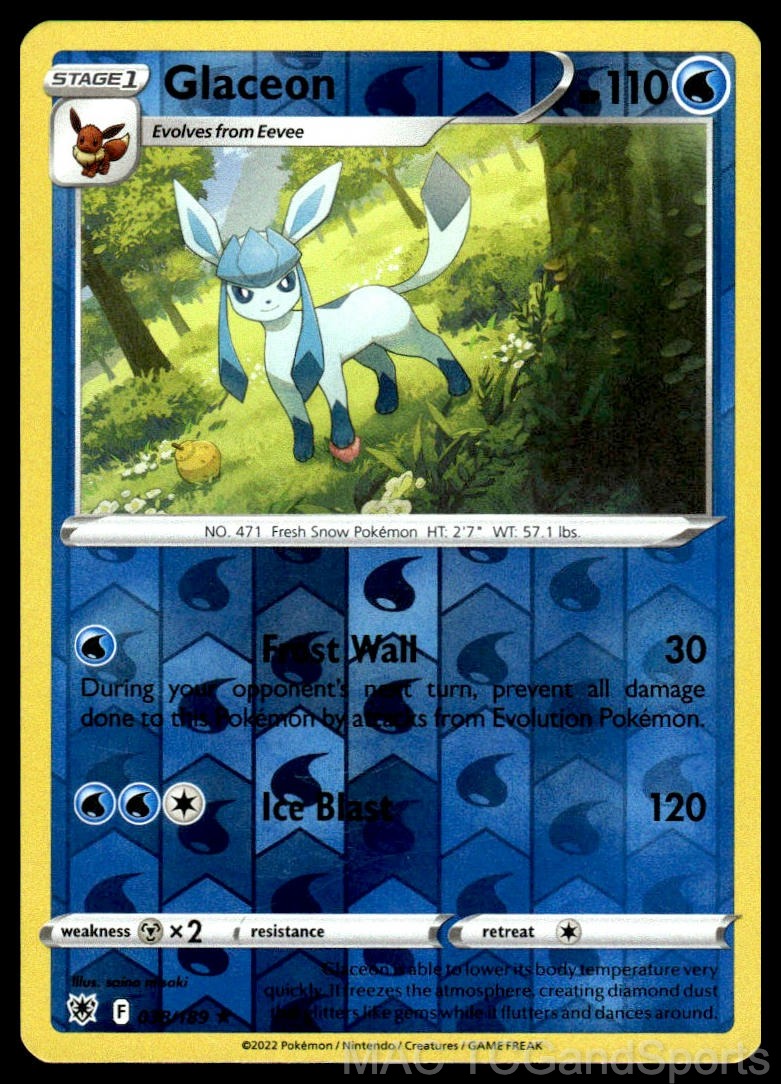 Glaceon 038/189 Reverse Holo