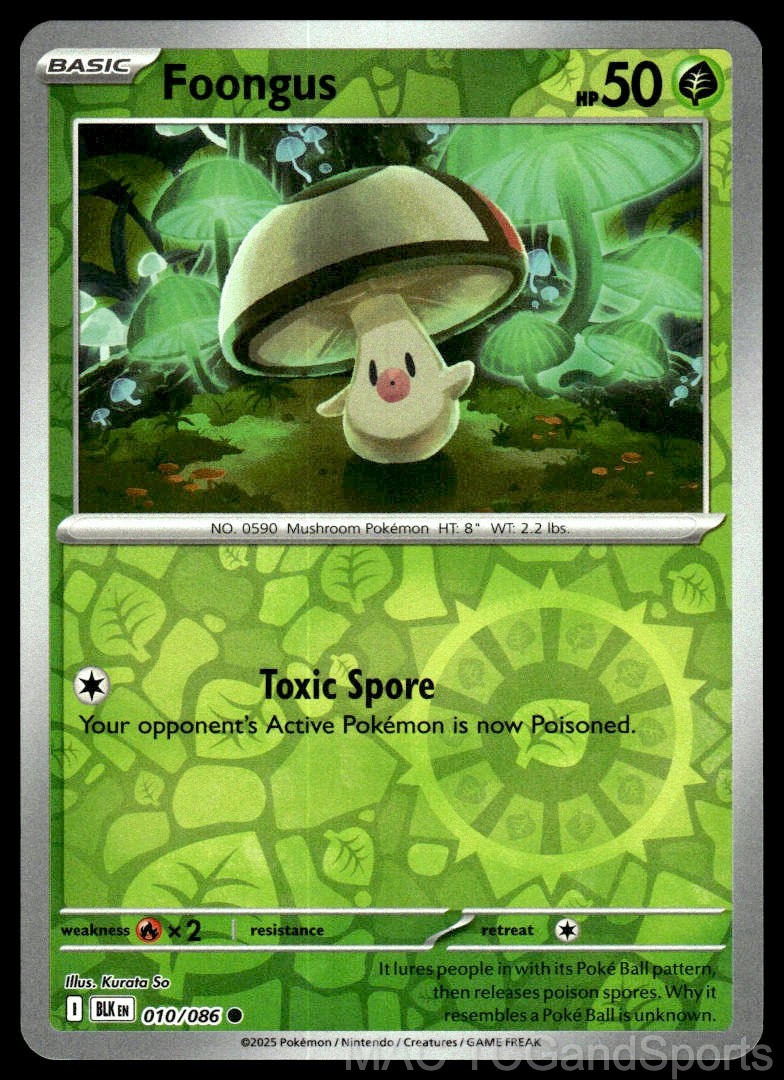 Foongus 010/086 Reverse Holo