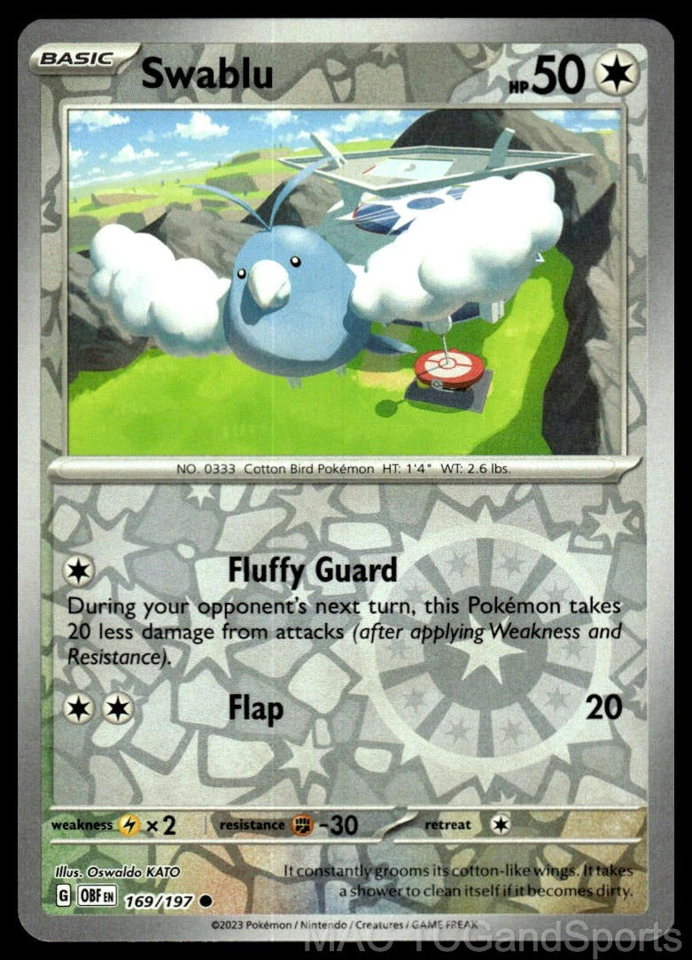 Swablu 169/197 Reverse Holo
