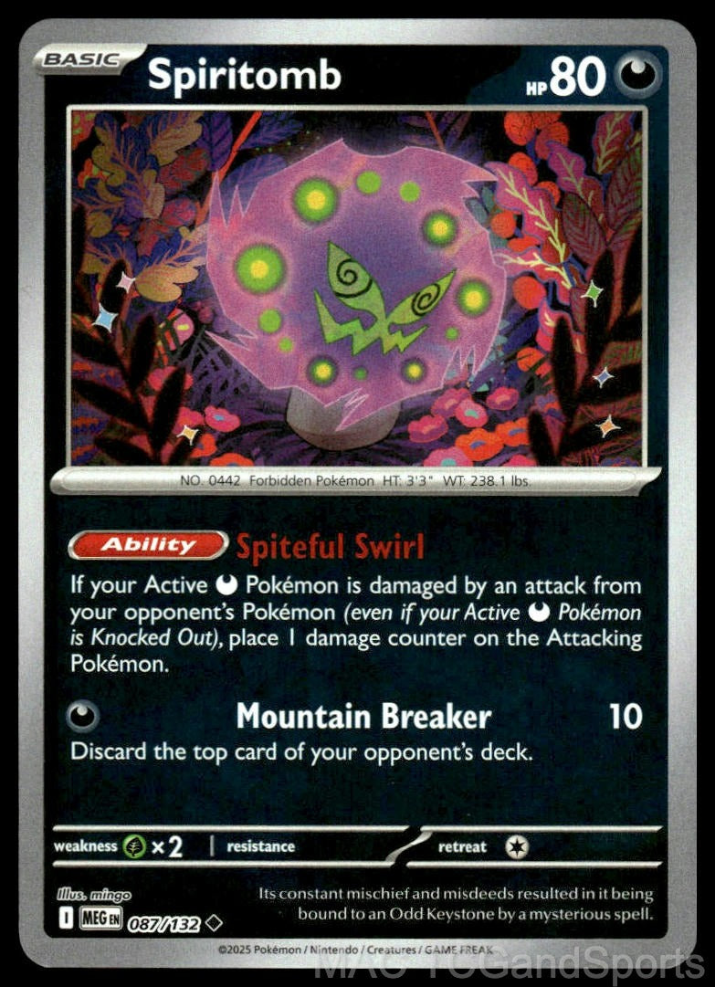 Spiritomb 087/132 Reverse Holo