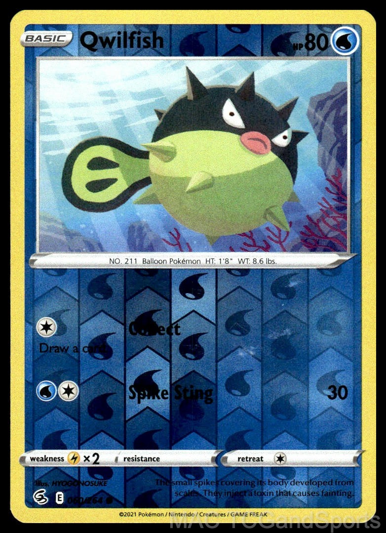 Qwilfish 060/264 Reverse Holo
