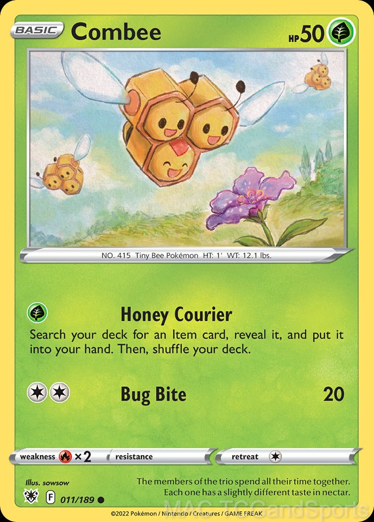 Combee 011/189 Reverse Holo