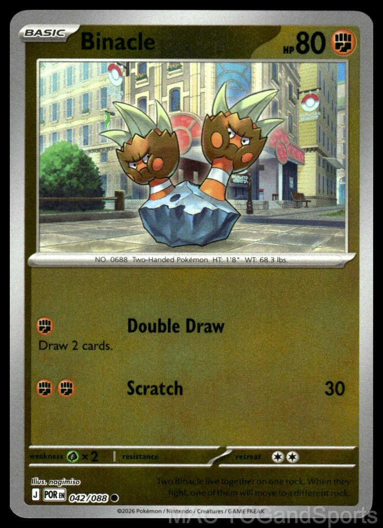 Binacle 042/088 Reverse Holo