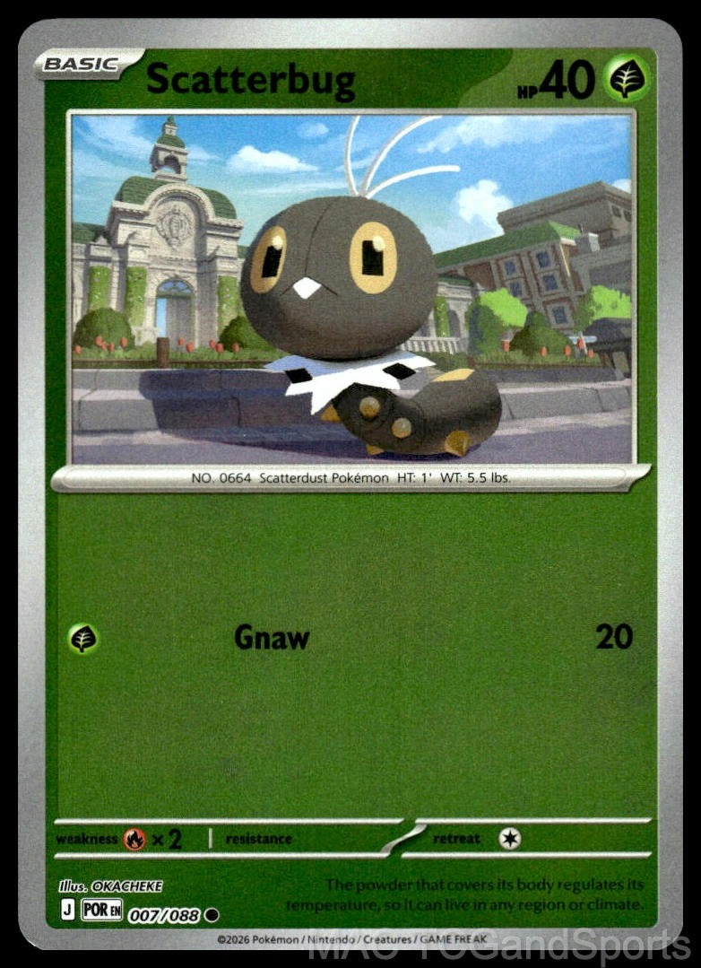Scatterbug 007/088 Reverse Holo