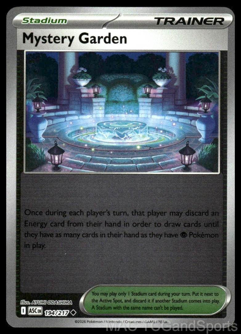 Mystery Garden 194/217 Reverse Holo