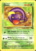 Ekans 46/62 Unlimited Fossil Pokemon TCG LP