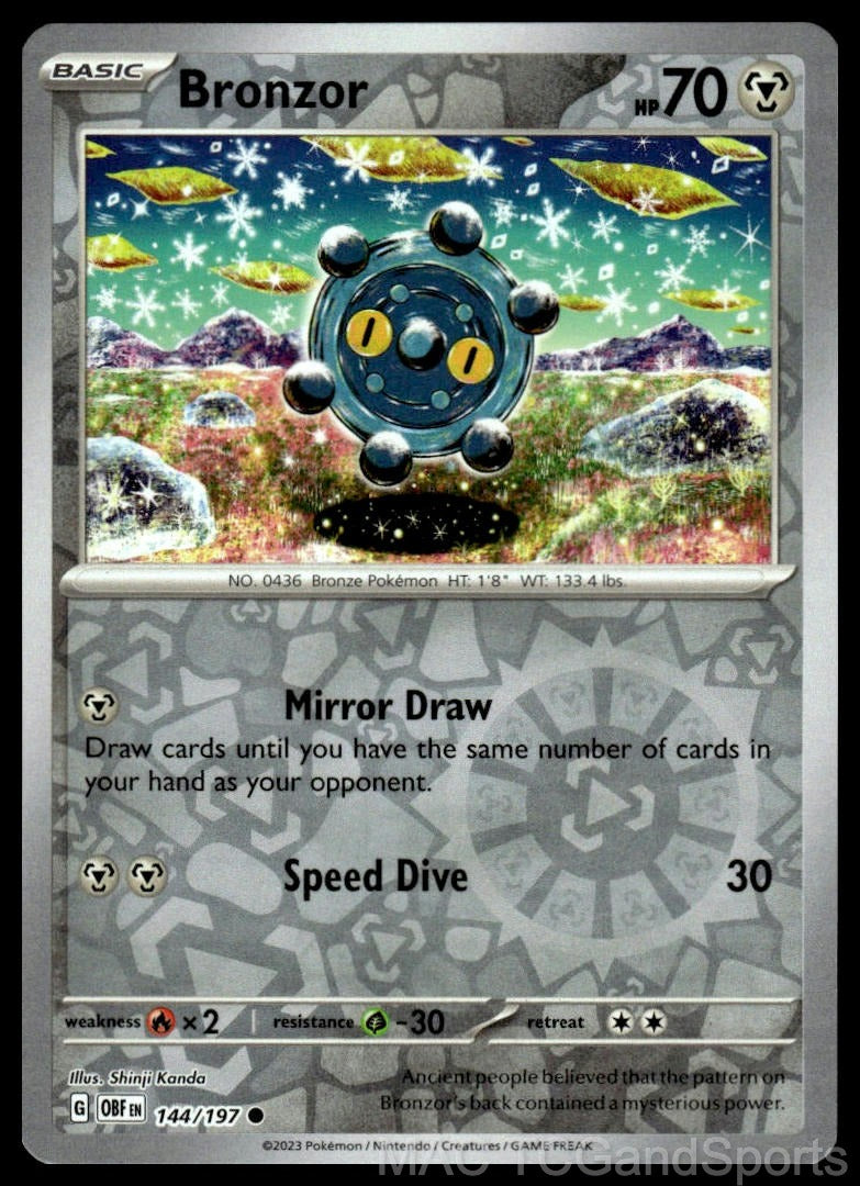 Bronzor 144/197 Reverse Holo