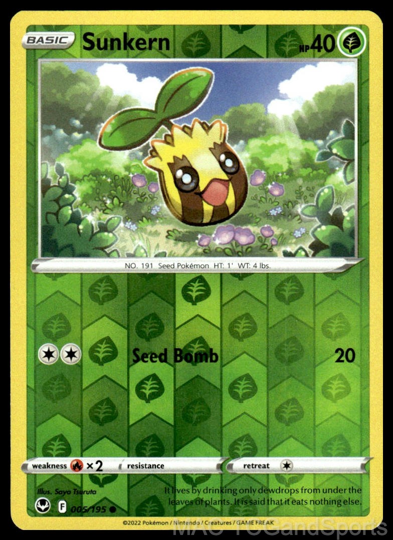 Sunkern 005/195 Reverse Holo
