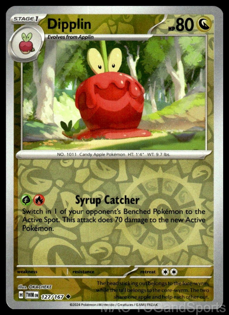 Dipplin 127/167 Reverse Holo