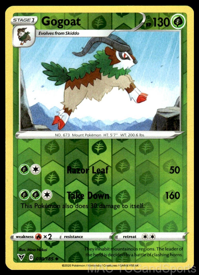 Gogoat 018/185 Reverse Holo