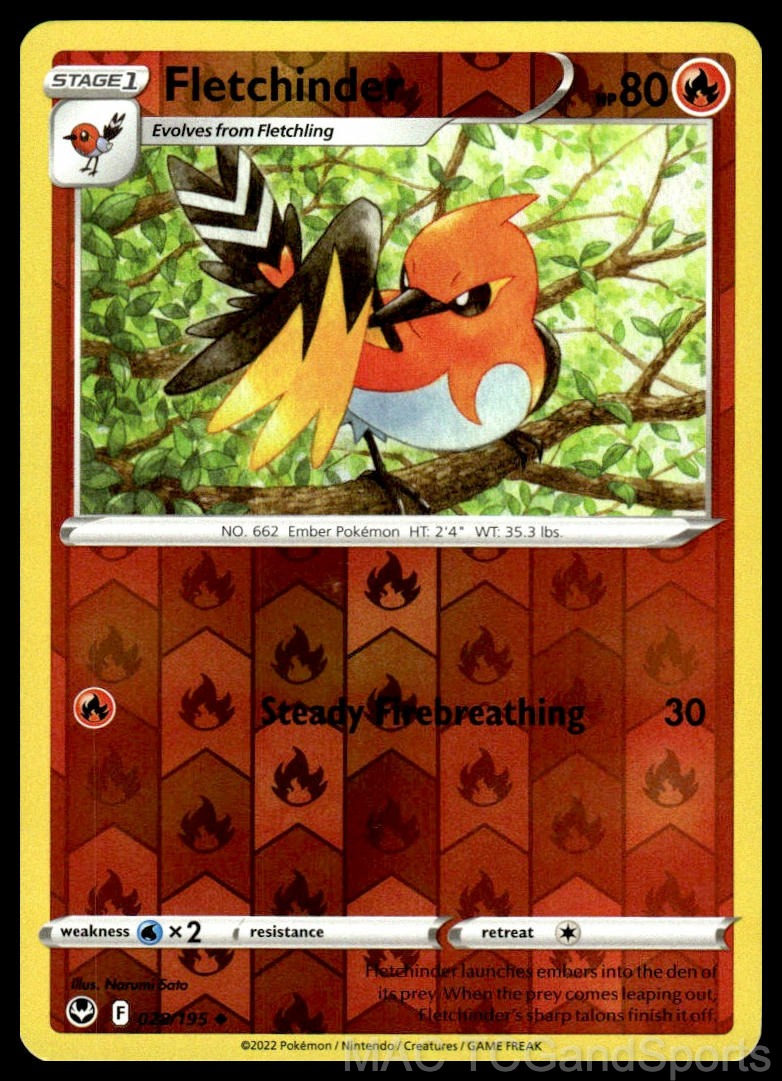 Fletchinder 028/195 Reverse Holo