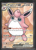 Wigglytuff ex 187/165 Holo 151 Pokemon TCG LP