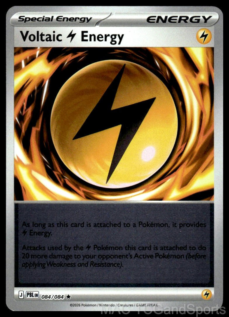 Voltaic Lightning Energy 084/084 Reverse Holo