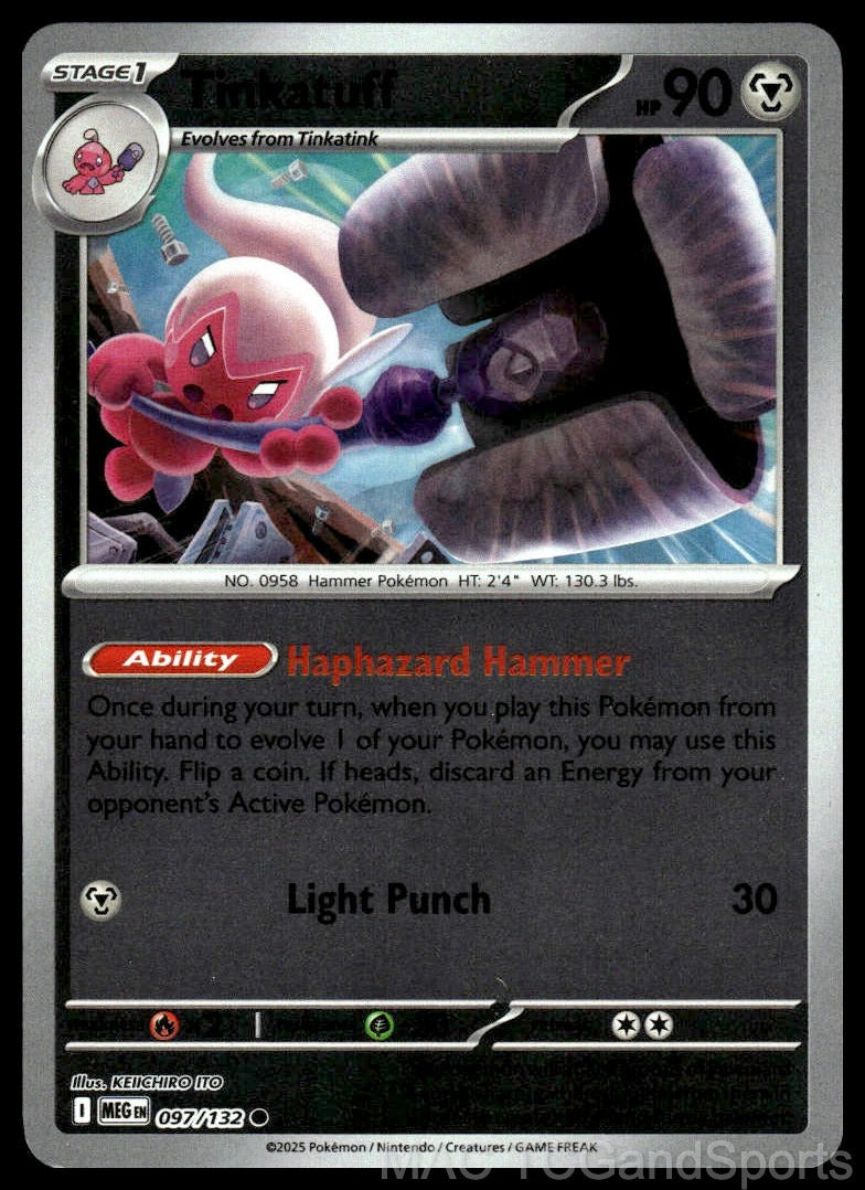Tinkatuff 097/132 Reverse Holo