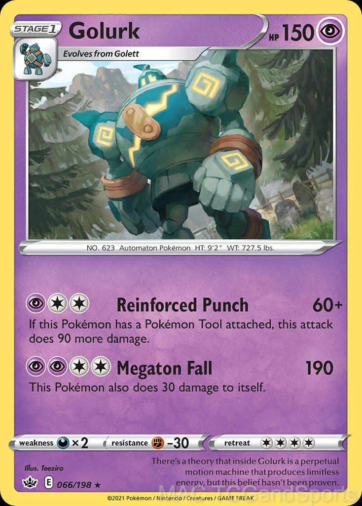 Golurk 066/198 Reverse Holo