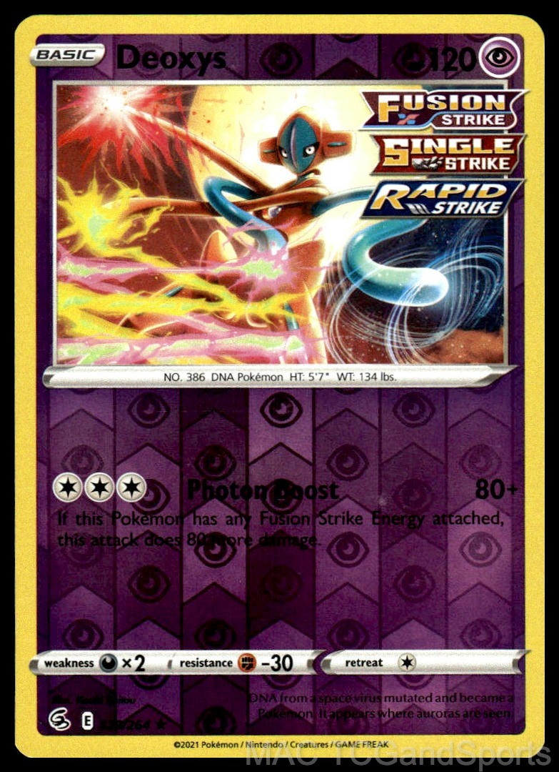 Deoxys 120/264 Reverse Holo