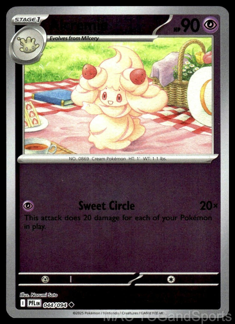 Alcremie 044/094 Reverse Holo