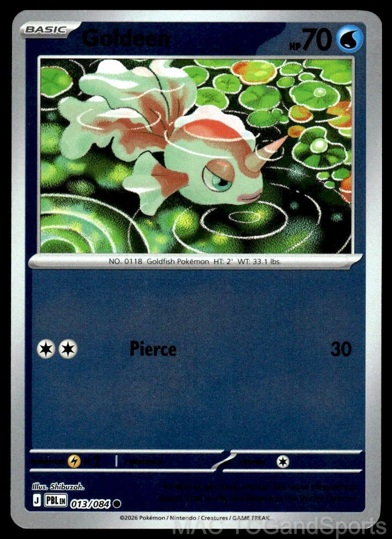 Goldeen 013/084 Reverse Holo