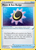 Moon & Sun Badge 151/203 Reverse Holo