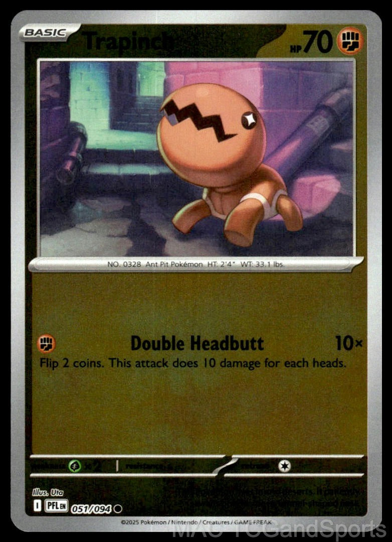 Trapinch 051/094 Reverse Holo