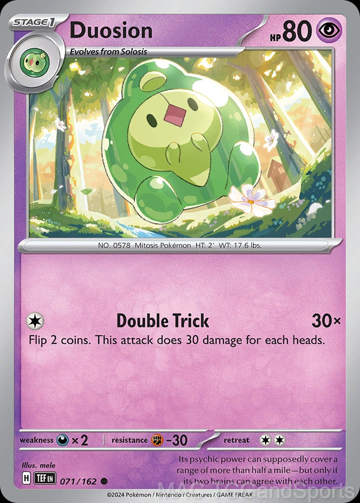 Duosion 071/162 Reverse Holo