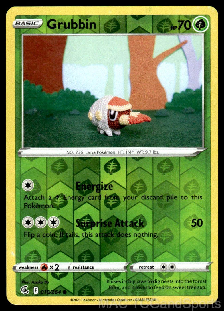 Grubbin 018/264 Reverse Holo