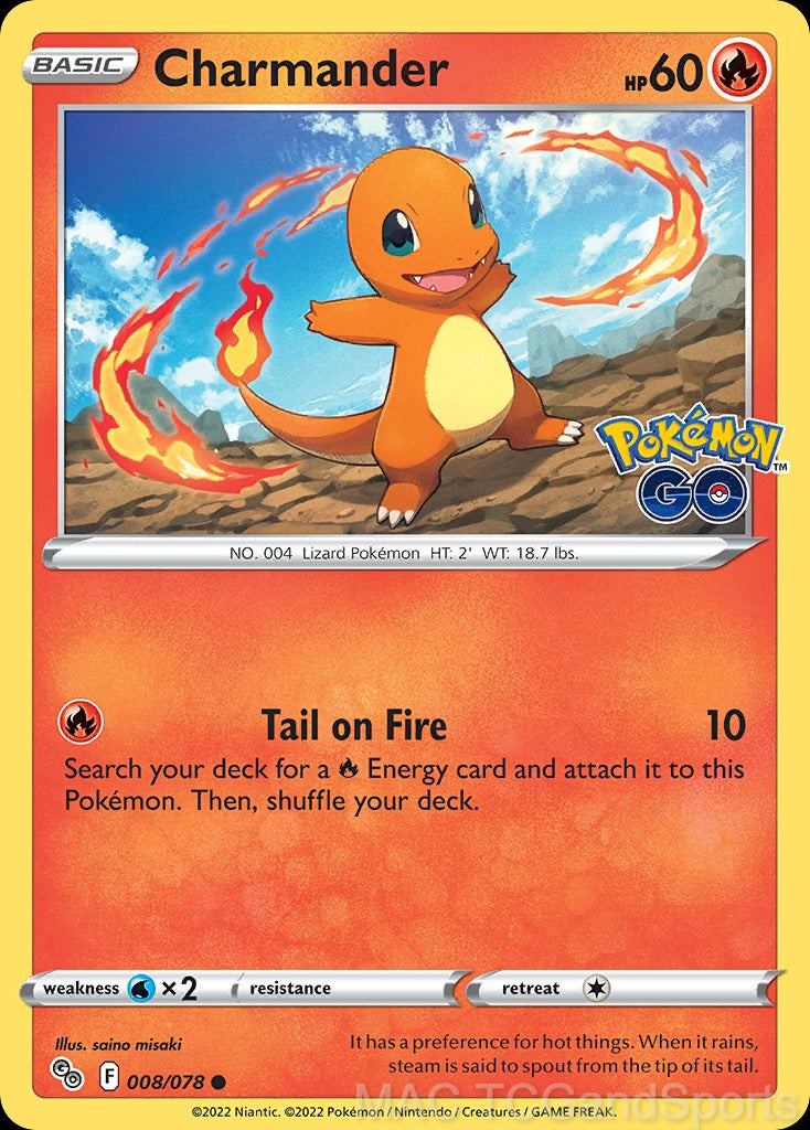 Charmander 008/078 Reverse Holo