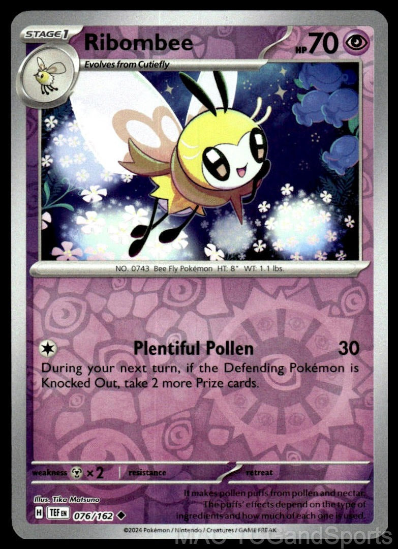 Ribombee 076/162 Reverse Holo