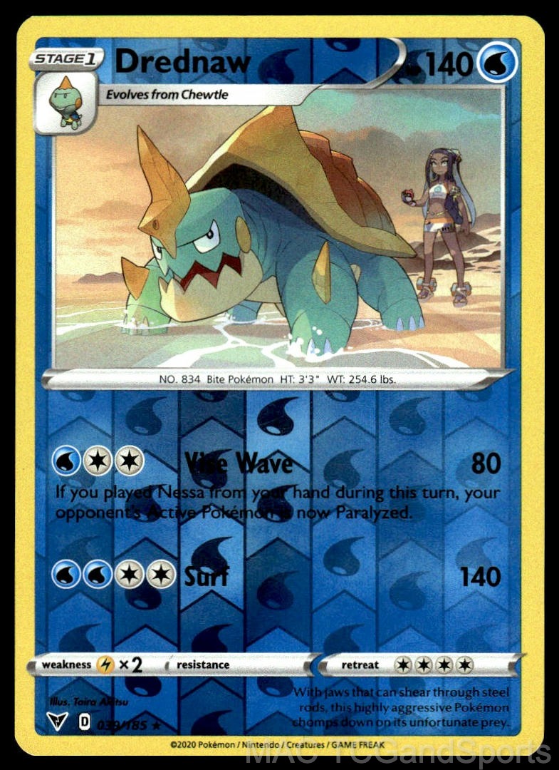 Drednaw 039/185 Reverse Holo