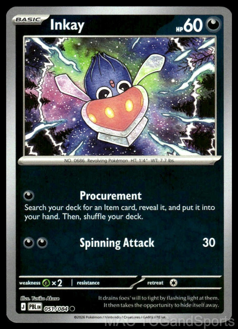 Inkay 051/084 Reverse Holo